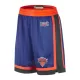 New York Knicks Shorts City Edition Swingman Blå