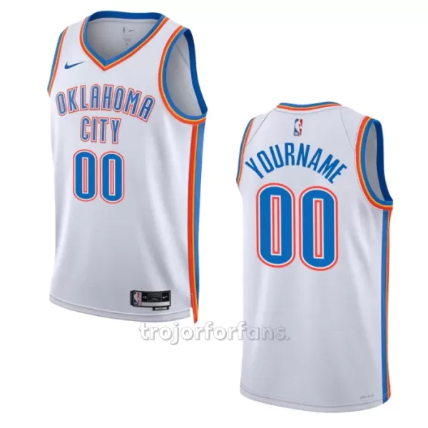 Oklahoma City Thunder Baskettröja Association Edition Swingman 2023/24 Vit