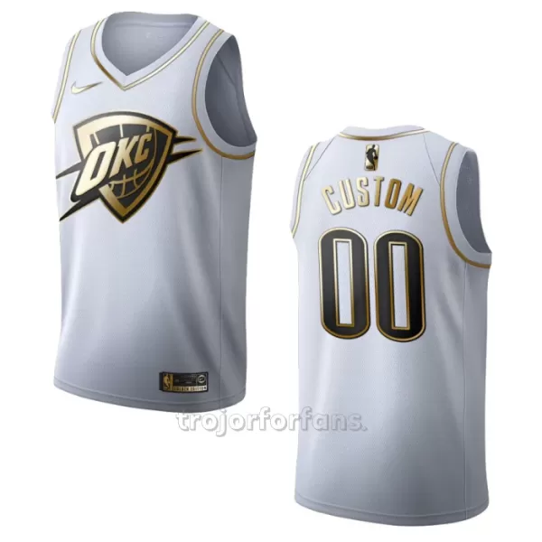 Oklahoma City Thunder Baskettröja Golden Edition Swingman Vit