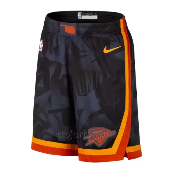 Oklahoma City Thunder Shorts City Edition Swingman Navy