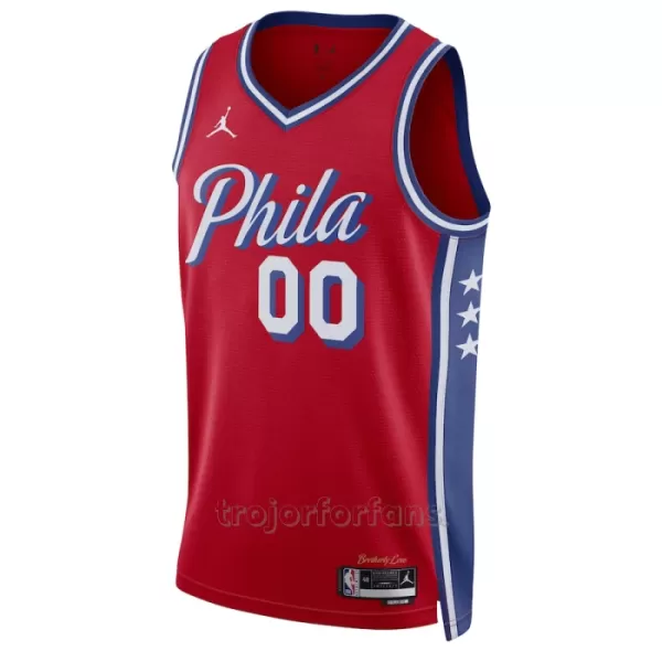 Philadelphia 76ers Baskettröja Statement Edition Swingman 2023/24 Röd