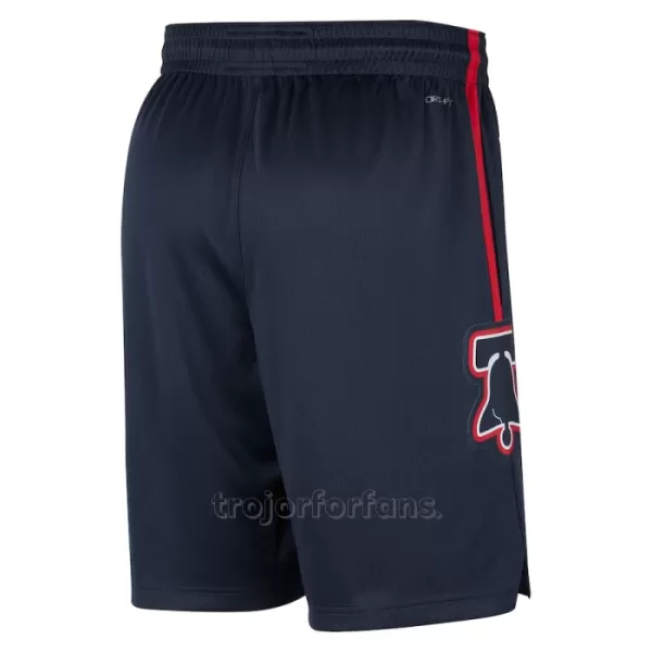 Philadelphia 76ers Shorts City Edition Swingman Navy