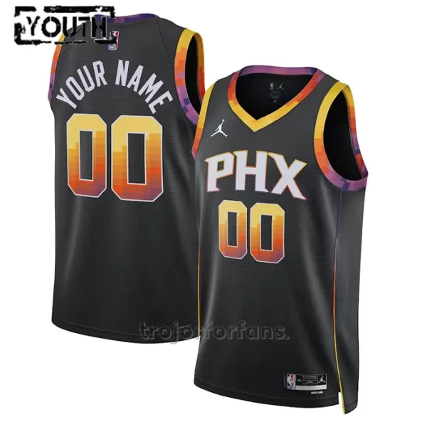 Phoenix Suns Baskettröja Statement Edition Swingman 2023/24 Barn Svart