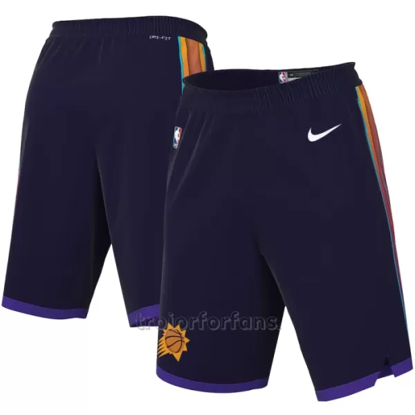 Phoenix Suns Shorts City Edition Swingman Purpur