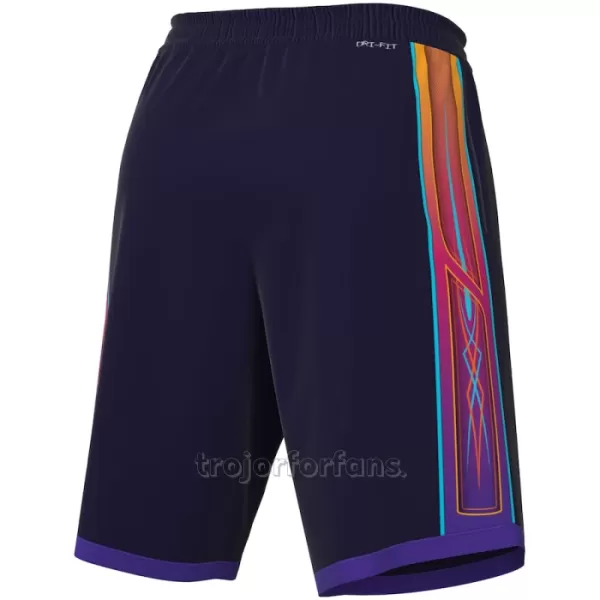 Phoenix Suns Shorts City Edition Swingman Purpur