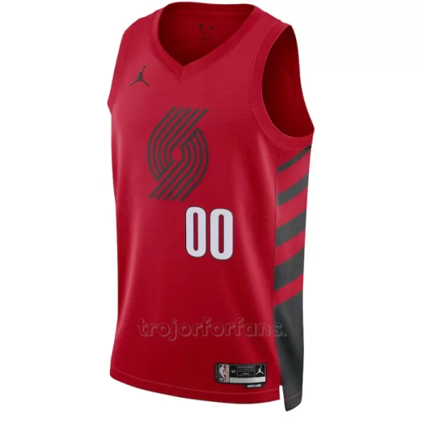 Portland Trail Blazers Baskettröja Statement Edition Swingman 2023/24 Röd