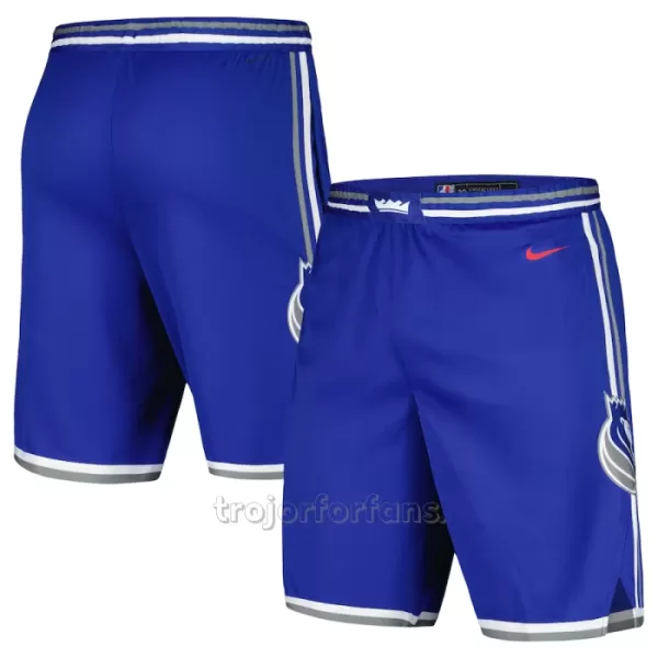 Sacramento Kings Shorts City Edition Swingman Blå