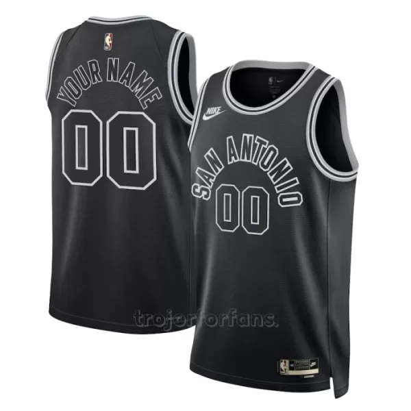 San Antonio Spurs Baskettröja Classic Edition Swingman 2023/24 Svart