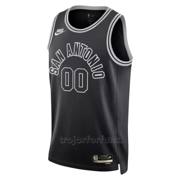 San Antonio Spurs Baskettröja Classic Edition Swingman 2023/24 Svart