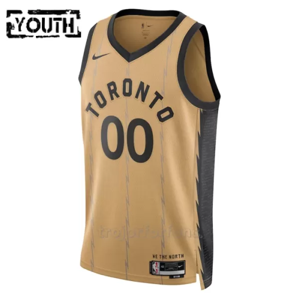 Toronto Raptors Baskettröja City Edition Swingman 2023/24 Barn Guld