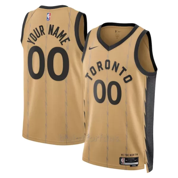 Toronto Raptors Baskettröja City Edition Swingman 2023/24 Guld