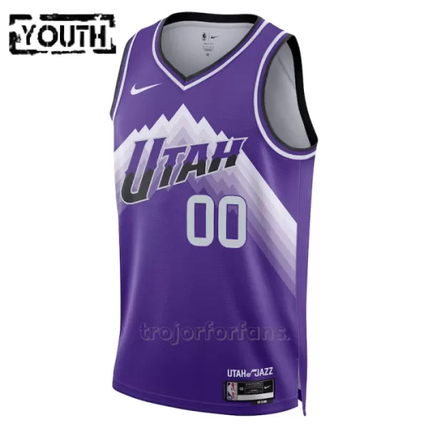 Utah Jazz Baskettröja City Edition Swingman 2023/24 Barn Purpur