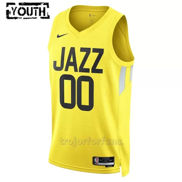 Utah Jazz Baskettröja Icon Edition Swingman 2023/24 Barn Gul