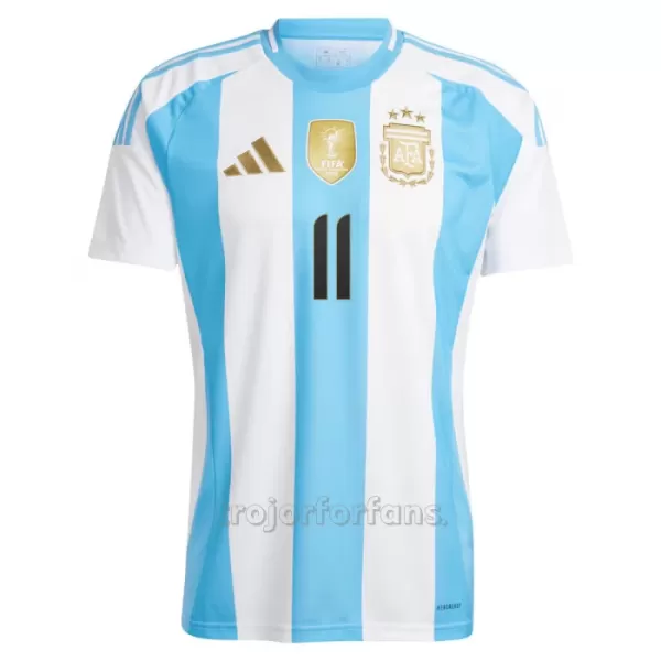 Argentina Ángel Di María 11 Hemmatröja 2024