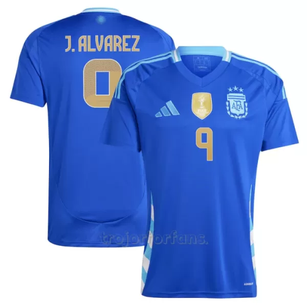 Argentina Julián Álvarez 9 Bortatröja 2024