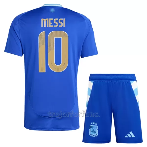 Argentina Lionel Messi 10 Bortatröja Barn 2024