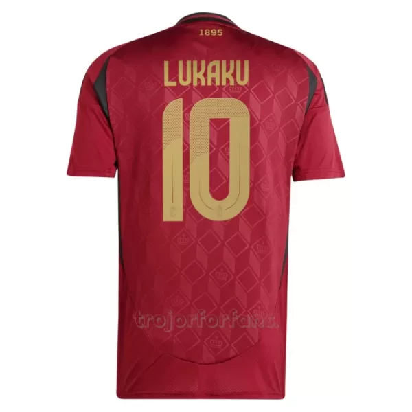 Belgien Romelu Lukaku 10 Hemmatröja EM 2024