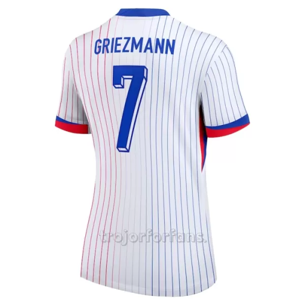 Frankrike Antoine Griezmann 7 Bortatröja Dam EM 2024