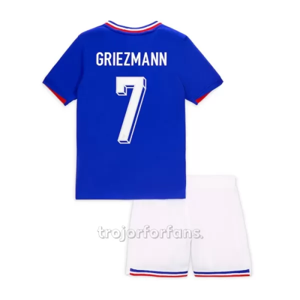 Frankrike Antoine Griezmann 7 Hemmatröja Barn EM 2024