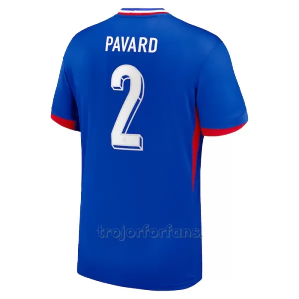 Frankrike Benjamin Pavard 2 Hemmatröja EM 2024