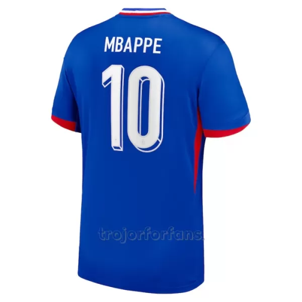 Frankrike Kylian Mbappé 10 Hemmatröja EM 2024