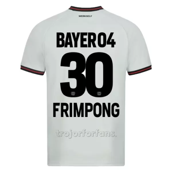 Bayer 04 Leverkusen Jeremie Frimpong 30 Bortatröja 2023/24