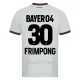 Bayer 04 Leverkusen Jeremie Frimpong 30 Bortatröja 2023/24