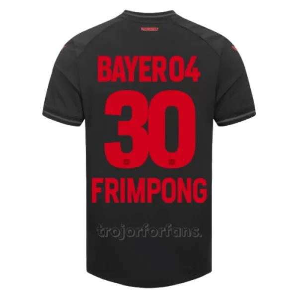 Bayer 04 Leverkusen Jeremie Frimpong 30 Hemmatröja 2023/24