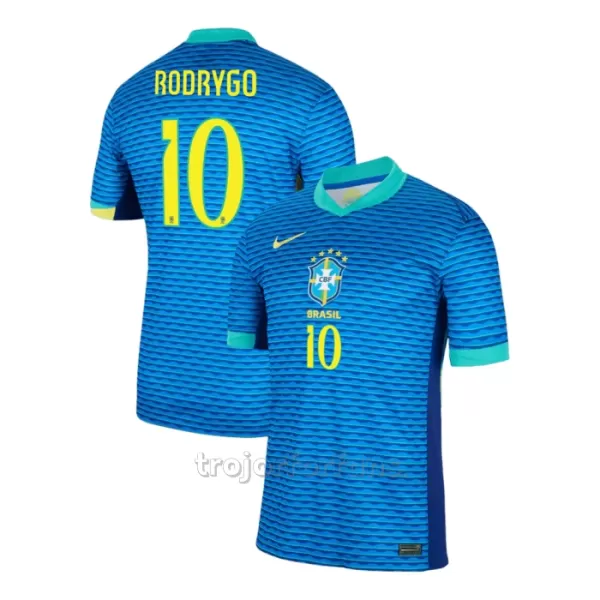 Brasilien Rodrygo Goes 10 Bortatröja 2024