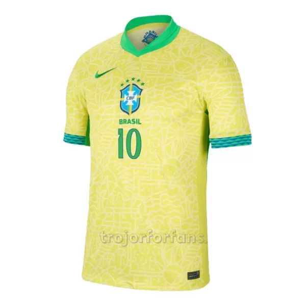 Brasilien Rodrygo Goes 10 Hemmatröja 2024