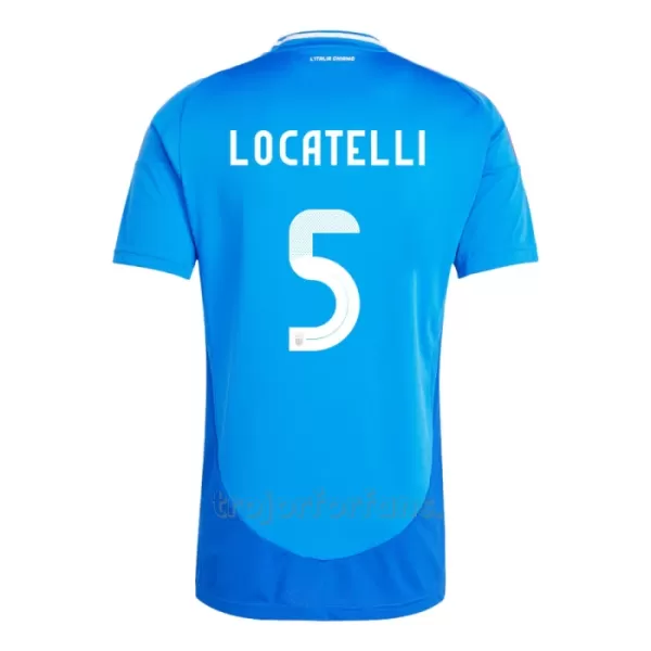 Italien Manuel Locatelli 5 Hemmatröja EM 2024