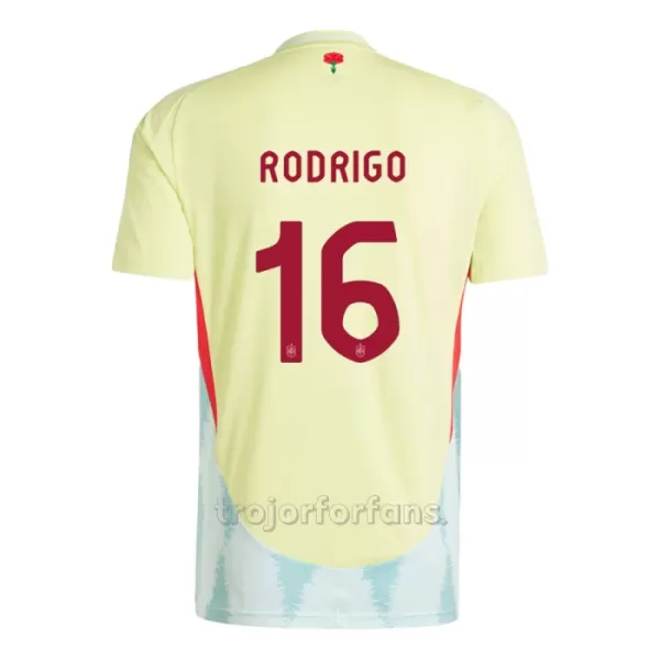 Spanien Rodrigo Hernández 16 Bortatröja EM 2024