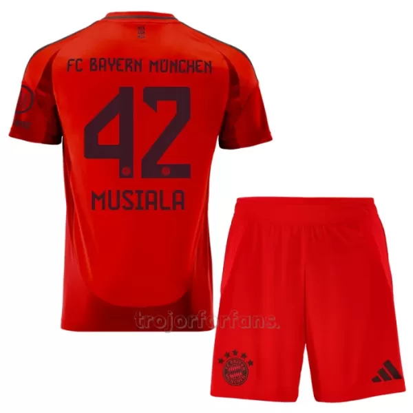 FC Bayern München Jamal Musiala 42 Hemmatröja Barn 2024/25