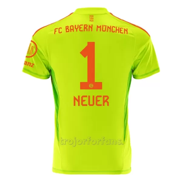 FC Bayern München Manuel Neuer 1 Målvakt Hemmatröja 2024/25