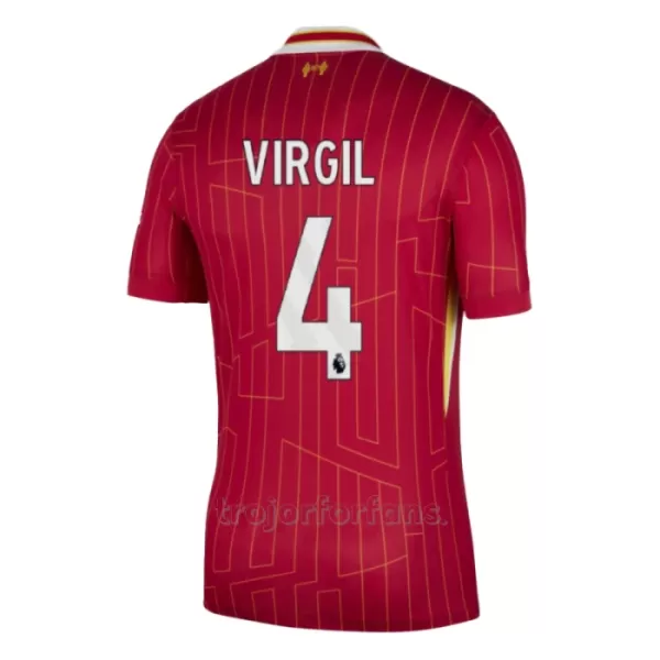 Liverpool Virgil van Dijk 4 Hemmatröja 2024/25