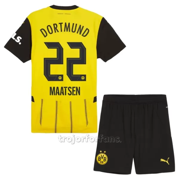 Borussia Dortmund Maatsen 22 Hemmatröja Barn 2024/25