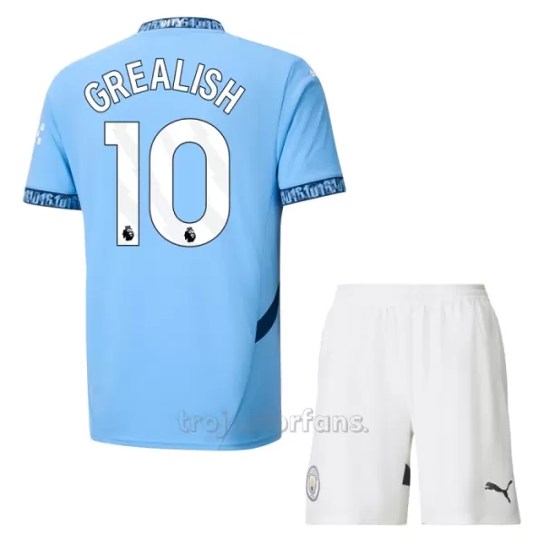 Manchester City Jack Grealish 10 Hemmatröja Barn 2024/25