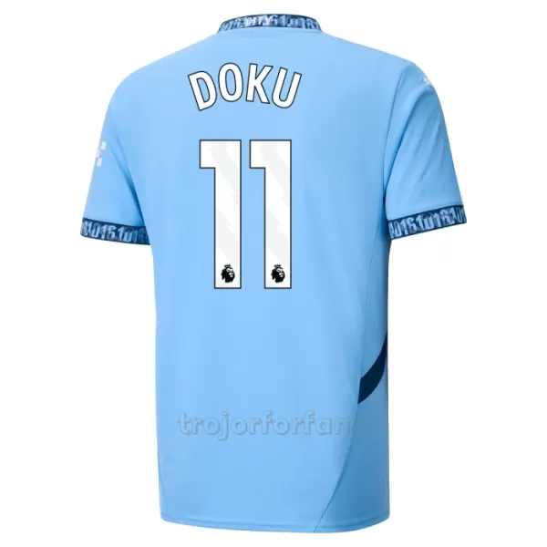 Manchester City Jérémy Doku 11 Hemmatröja 2024/25