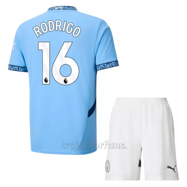 Manchester City Rodrigo Hernández 16 Hemmatröja Barn 2024/25