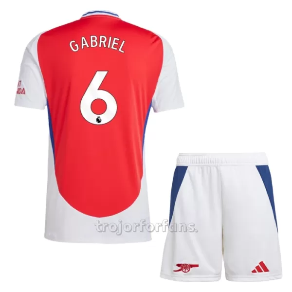 Arsenal Gabriel 6 Hemmatröja Barn 2024/25