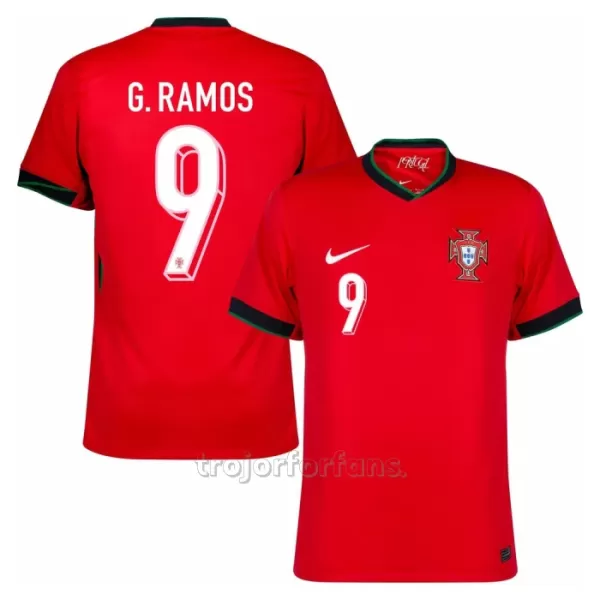 Portugal G. Ramos 9 Hemmatröja EM 2024