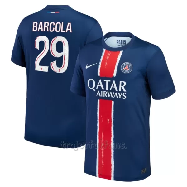 Paris Saint-Germain Bradley Barcola 29 Hemmatröja 2024/25