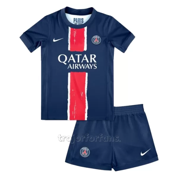 Paris Saint-Germain Bradley Barcola 29 Hemmatröja Barn 2024/25