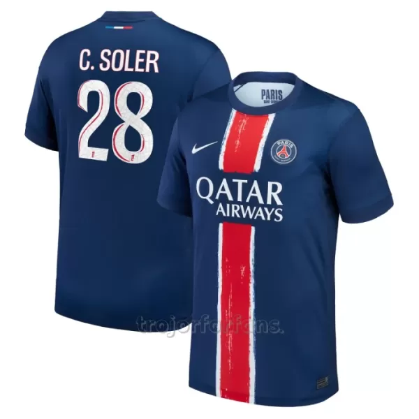 Paris Saint-Germain Carlos Soler 28 Hemmatröja 2024/25