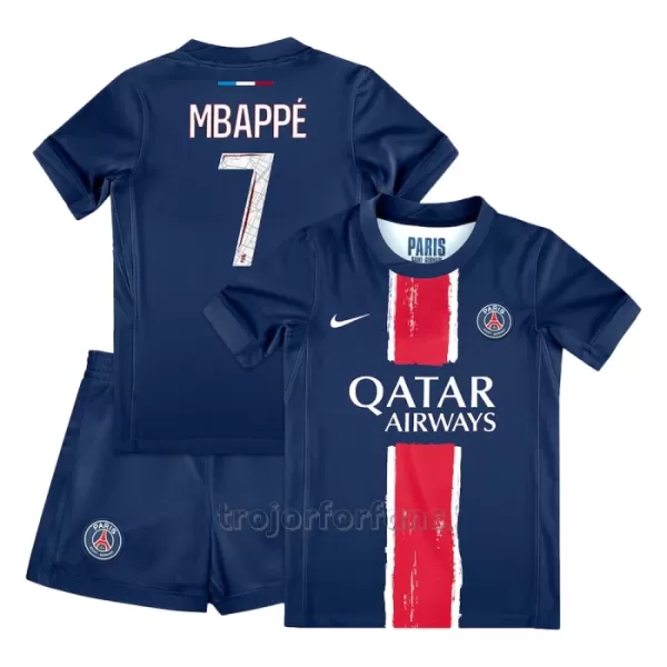 Paris Saint-Germain Kylian Mbappé 7 Hemmatröja Barn 2024/25