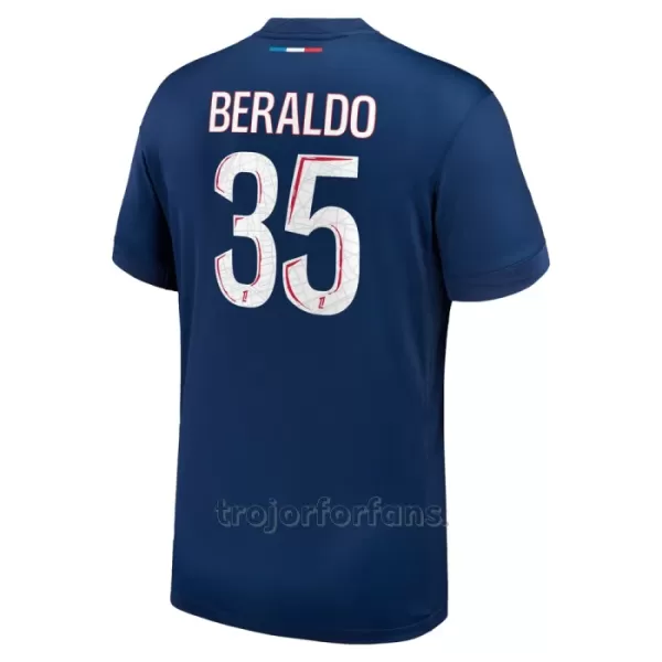 Paris Saint-Germain Lucas Beraldo 35 Hemmatröja 2024/25