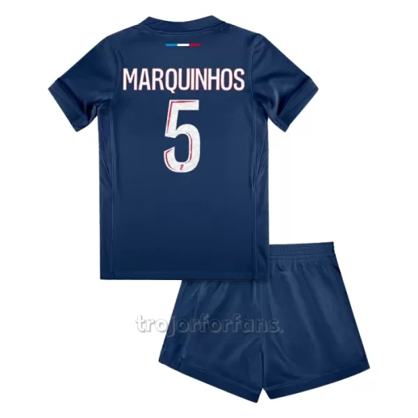 Paris Saint-Germain Marquinhos 5 Hemmatröja Barn 2024/25