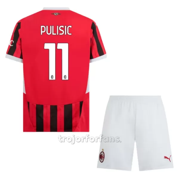 AC Milan Christian Pulišić 11 Hemmatröja Barn 2024/25