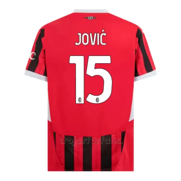 AC Milan Jovic 15 Hemmatröja 2024/25