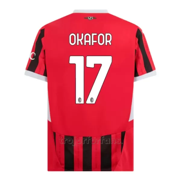 AC Milan Okafor 17 Hemmatröja 2024/25